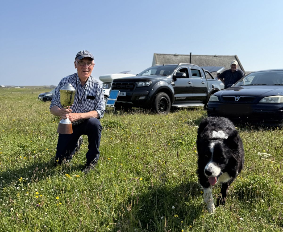 Local Lewis Champion: Donald Macmillan with Skye Spot