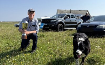 Local Lewis Champion: Donald Macmillan with Skye Spot